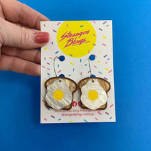 Sunny Side Up Eggs on Toast Dangles