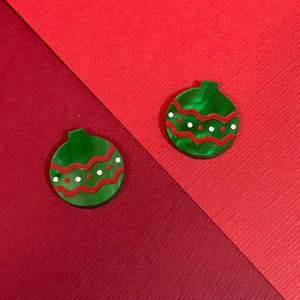 Christmas in July - Baby Baubles Studs - CHOOSE YOUR COLOUR