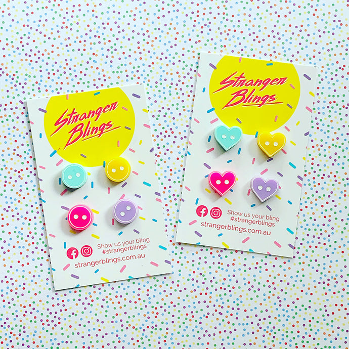 Mini Button Stud Sets