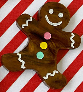 Dark Gingerbread Studs - CHOOSE COLOUR