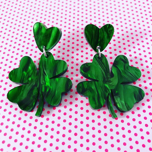Lucky Charm St Patrick's Day Dangles - CHOOSE YOUR STYLE