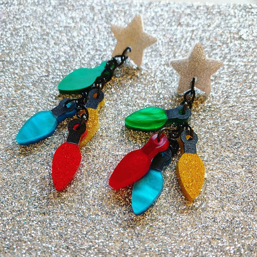 Christmas in July - Twinkle Lobes Christmas Lights