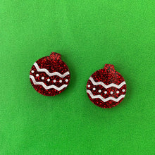 Baby Baubles Christmas Studs - CHOOSE YOUR COLOUR